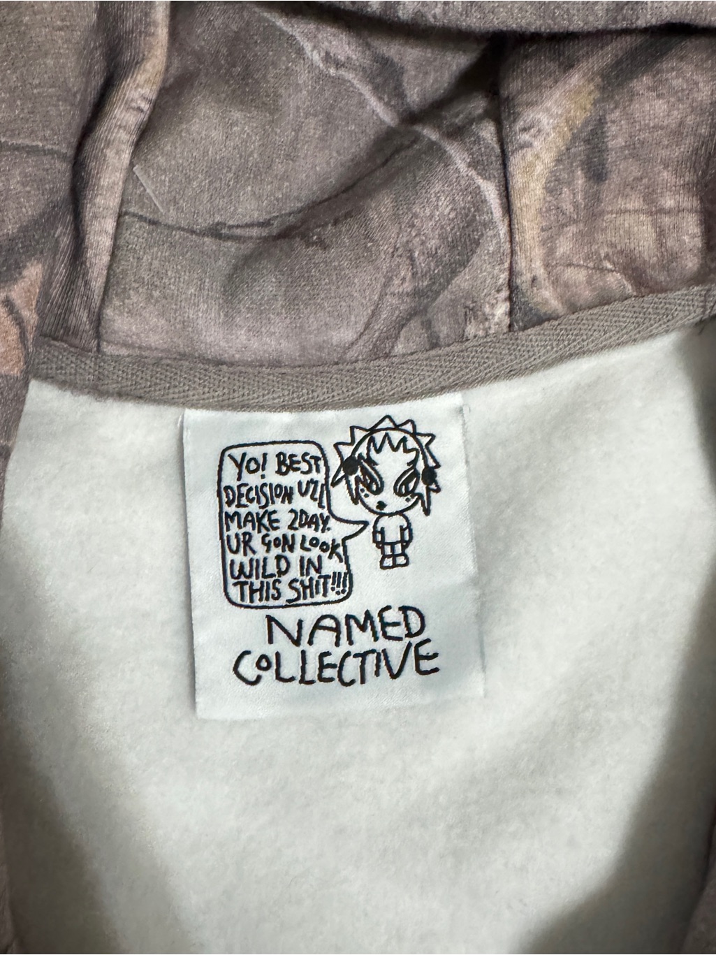 Named Collective Prey Camo Hoodie Zip Up — image 3 of 5
